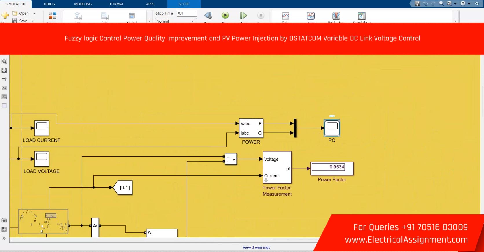 Adaptive Fuzzy Logic Shunt Active Power Filter for Advanced Harmonic Mitigation & Power Quality Improvement screenshot 12